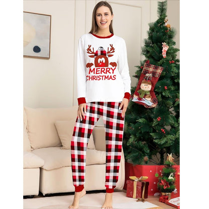 Deer Merry Christmas Couple Pajamas 90Y-148