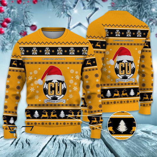 Cambridge United Christmas Ugly Sweater