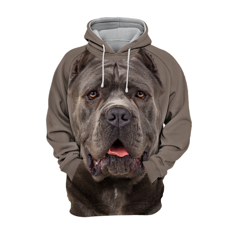 Cane Corso Face 3D Hoodie