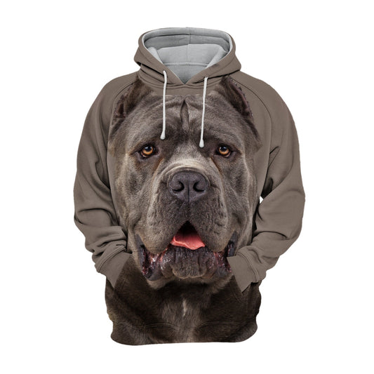 Cane Corso Face 3D Hoodie