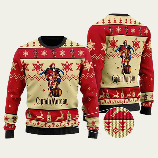 Captain Morgan Ugly Christmas Sweater