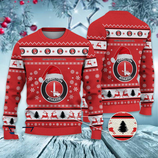 Charlton Athletic Christmas Ugly Sweater