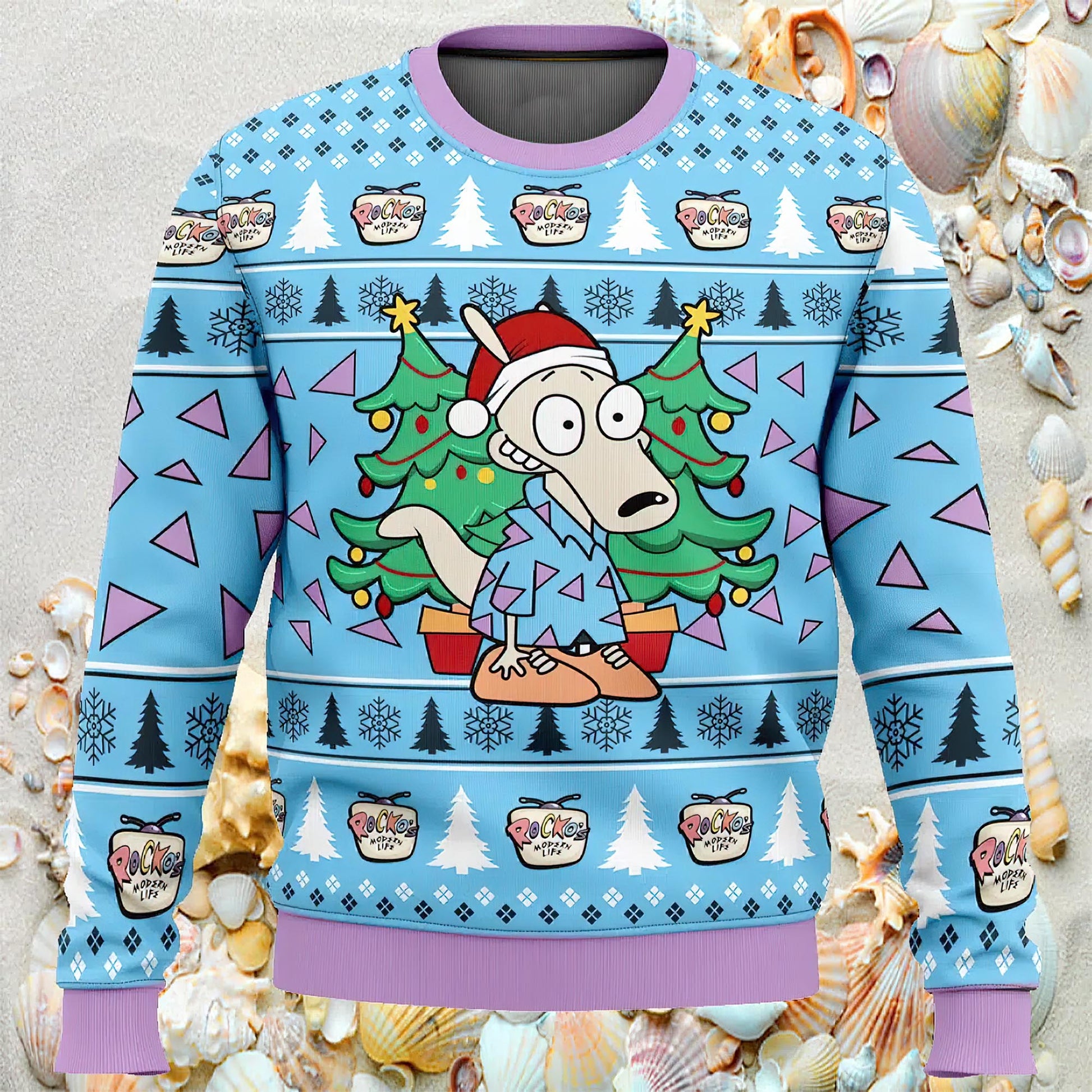 Christmas Rockos Modern Life Ugly Christmas Sweater