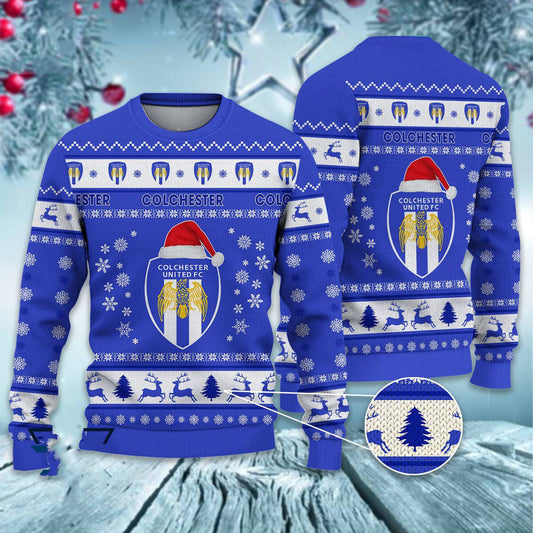 Colchester United Christmas Ugly Sweater