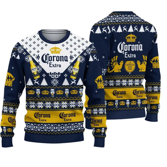 Corona Extra Beer Christmas Ugly Sweater