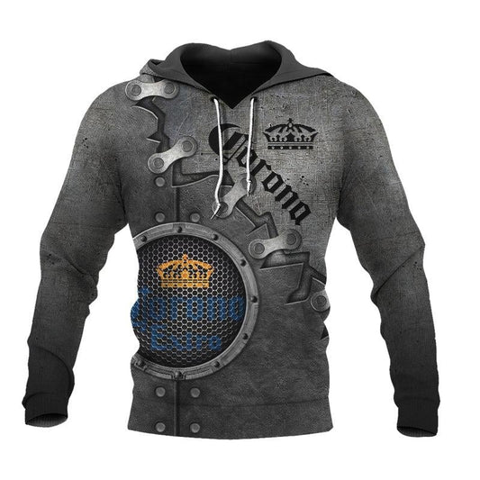Corona Extra Beer Mechanical Hoodie