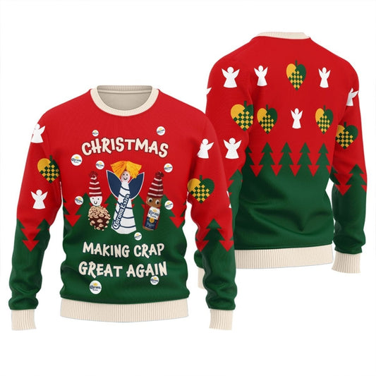 Corona Extra Making Crap Christmas Great Again Ugly Sweater