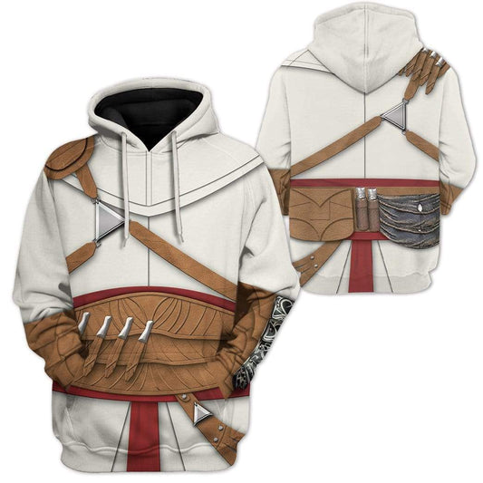 Cosplay Altair Ibn La Ahad Assassin Creed Hoodie