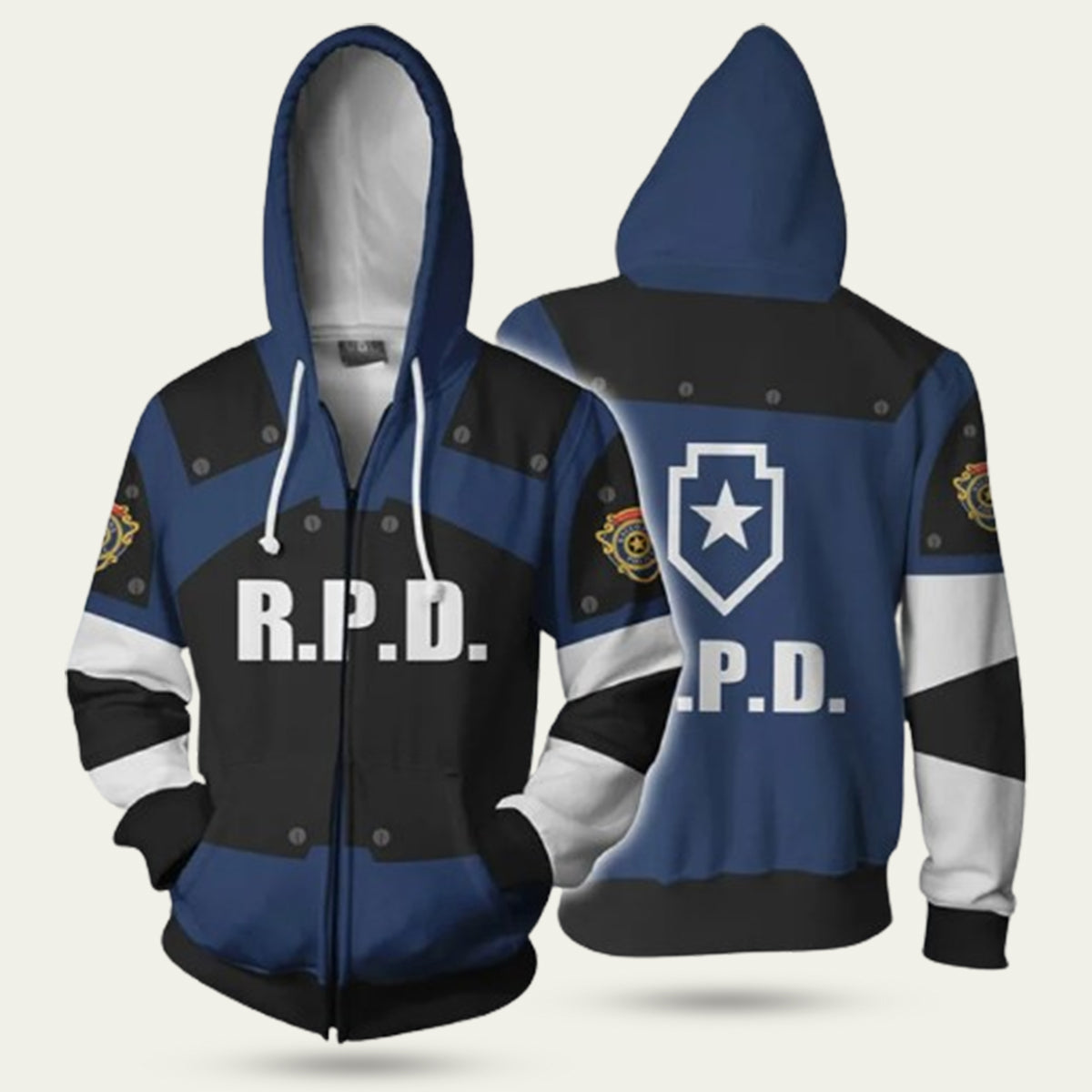 Cosplay Game Resident Evil 2 RPD Hoodie