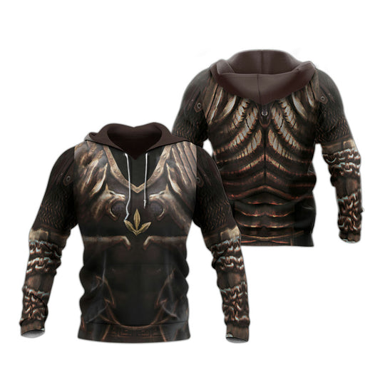 Cosplay God Of War 2 Kratos Armor Hoodie