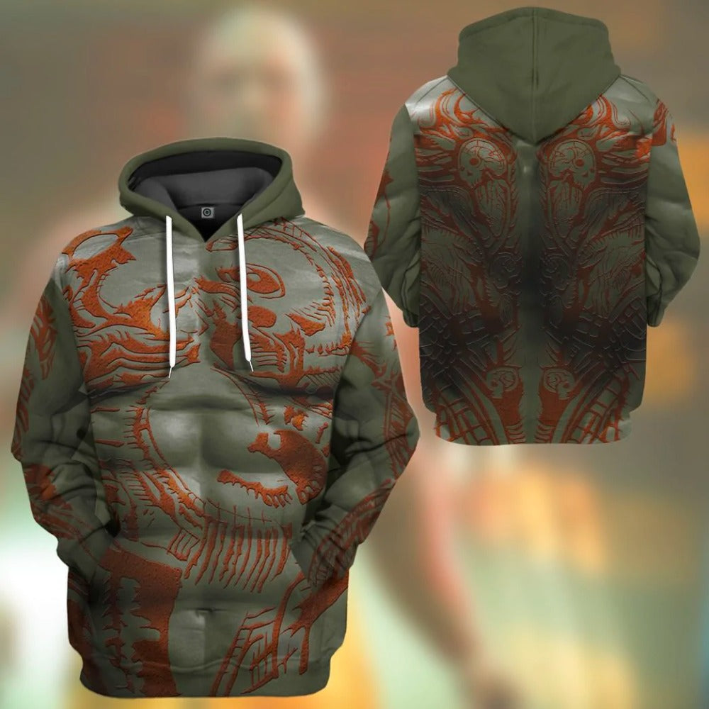 Cosplay Guardian Of The Galaxy Drax The Destroyer Hoodie