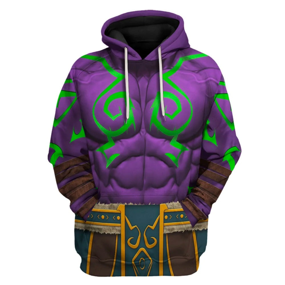Cosplay  Illidan Stormrage World of Warcraft Hoodie