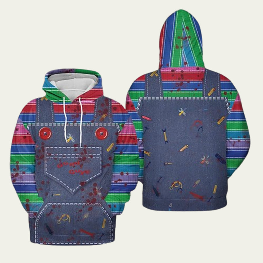 Costume Chucky Horror Movies Hoodie