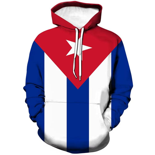 Cuba Flag Hoodie