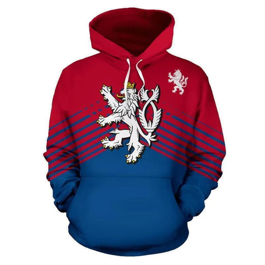 Czech Republic Flag Hoodie