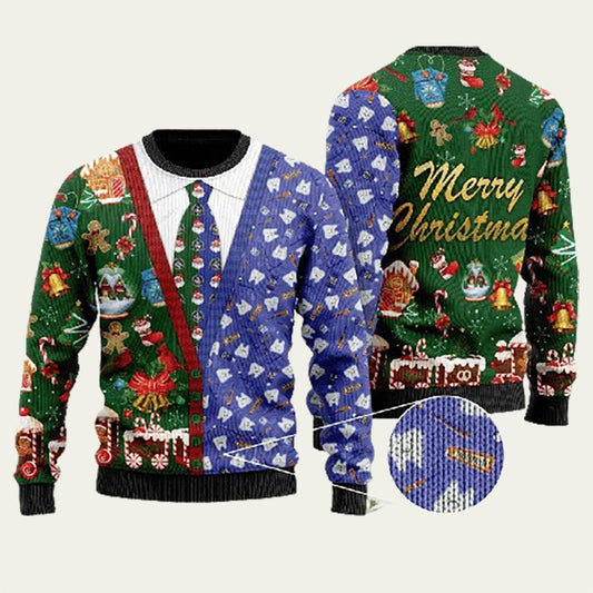 Dentist Ugly Christmas Sweater