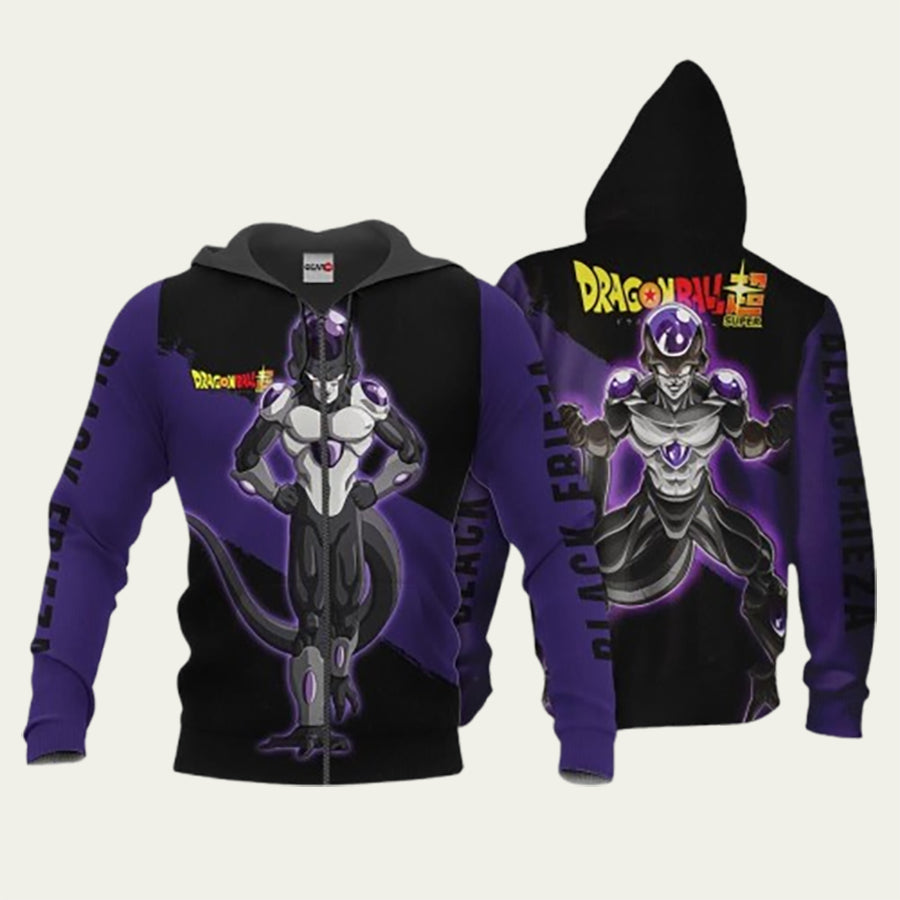Dragon Ball Black Frieza Hoodie