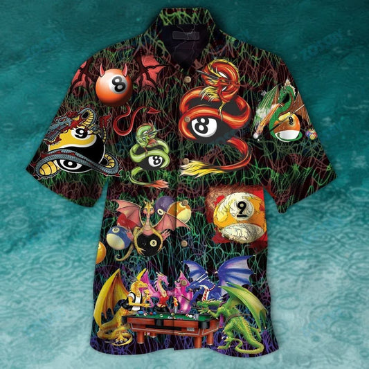 Dragon Pool Colorful Hawaiian Shirt