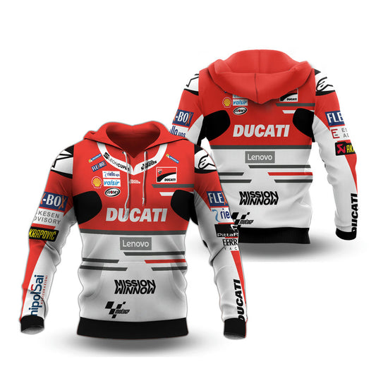 Ducati F1 Motor Racing Hoodie