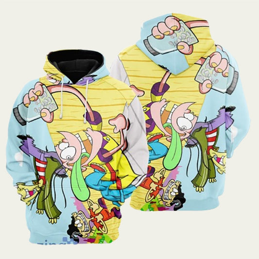 Ed Edd And Eddy Awesome Cartoon Hoodie