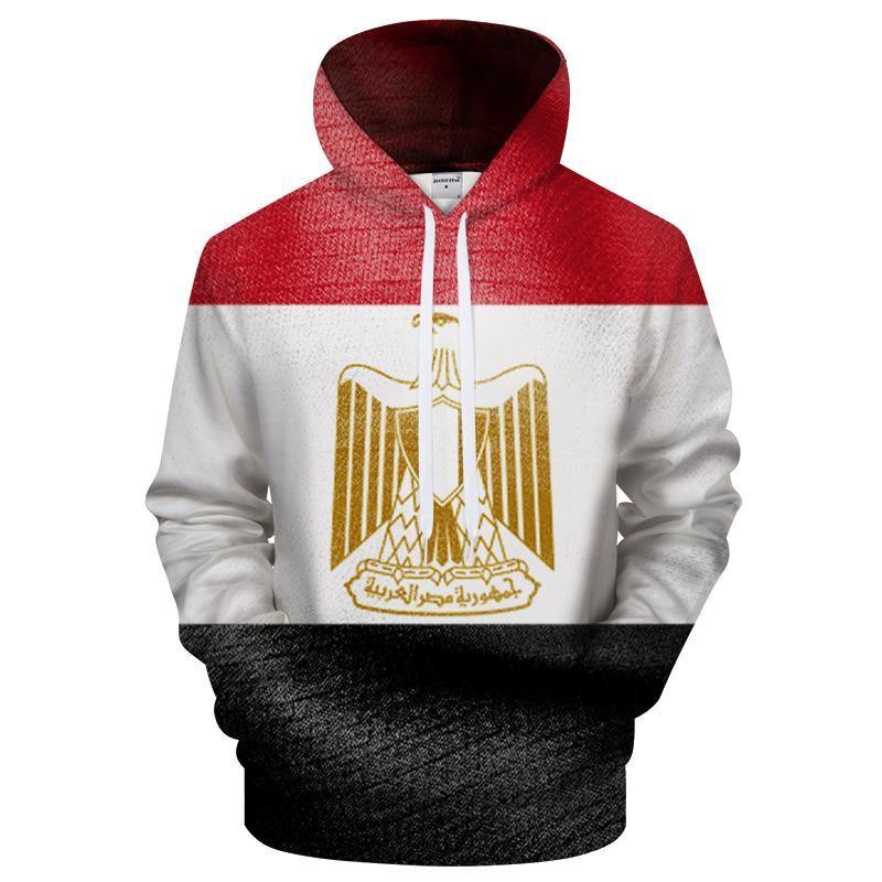 Egypt Flag Hoodie