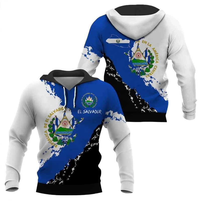 El Savador Flag Hoodie