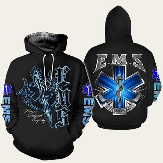 Ems Honor Respect Loyalty Hoodie