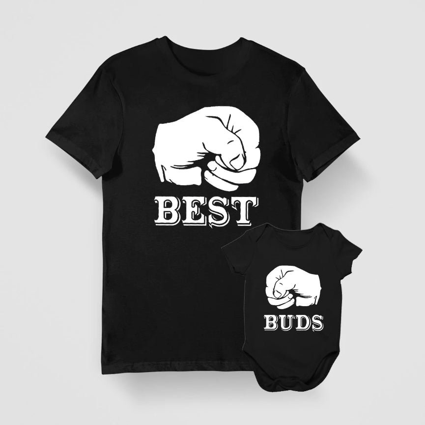 Best Buds Father and Son Matching Shirts
