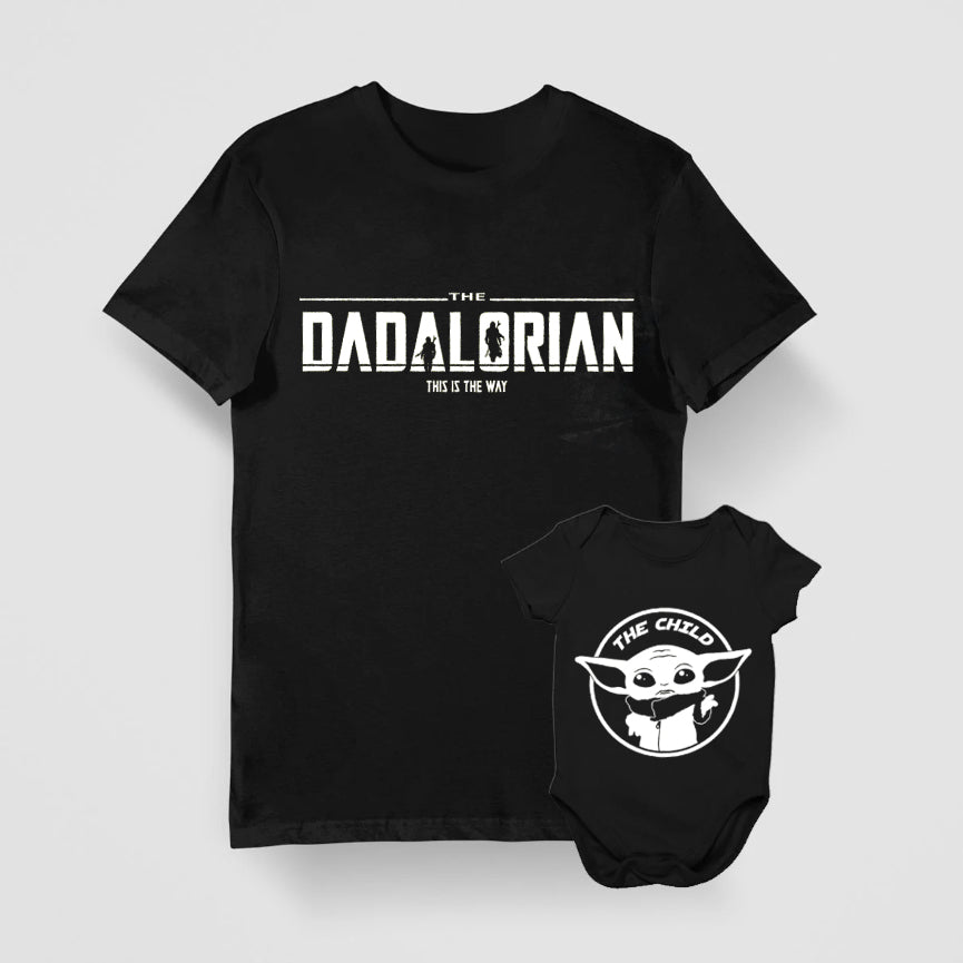 Star Wars The Dadalorian The Child Dad Son Shirts