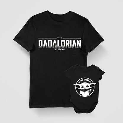 Star Wars The Dadalorian The Child Dad Son Shirts