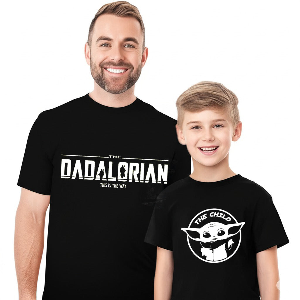 Star Wars The Dadalorian The Child Dad Son Shirts