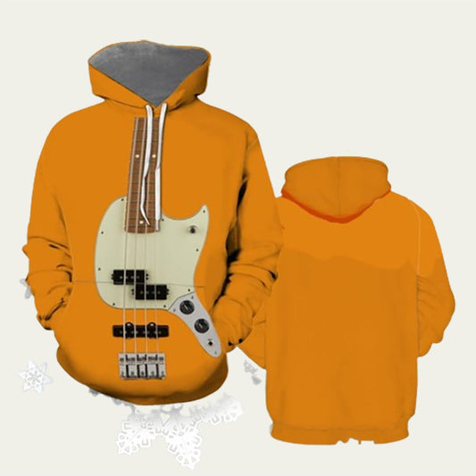 Fender Mustang Bass Guitar Hoodie