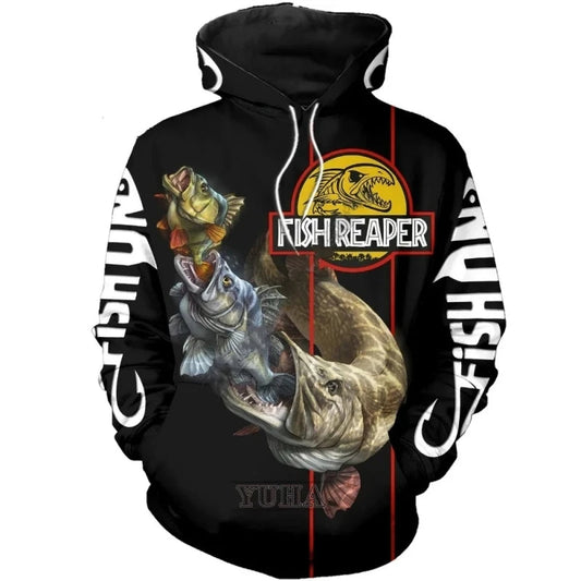 Fish Reaper Fishing Hoodie