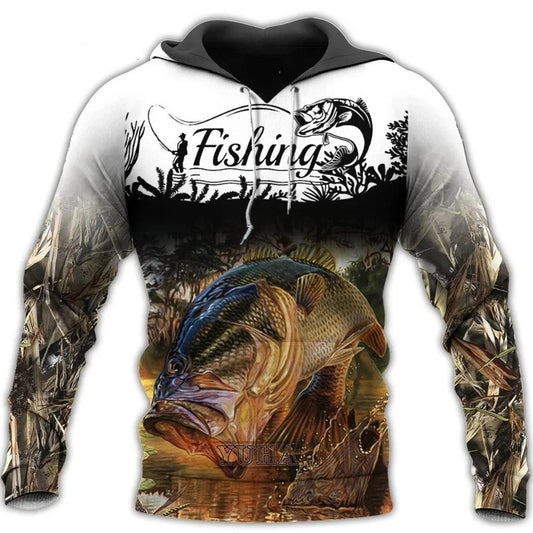 Fishing Camo Hoodie