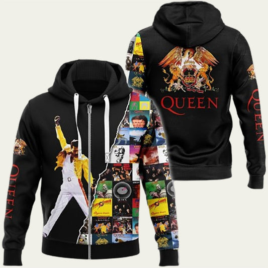 Freddie Mercury Queen Hoodie