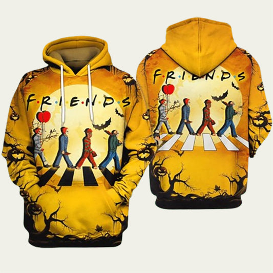 Friends Jason Voorhees Horror Halloween Hoodie