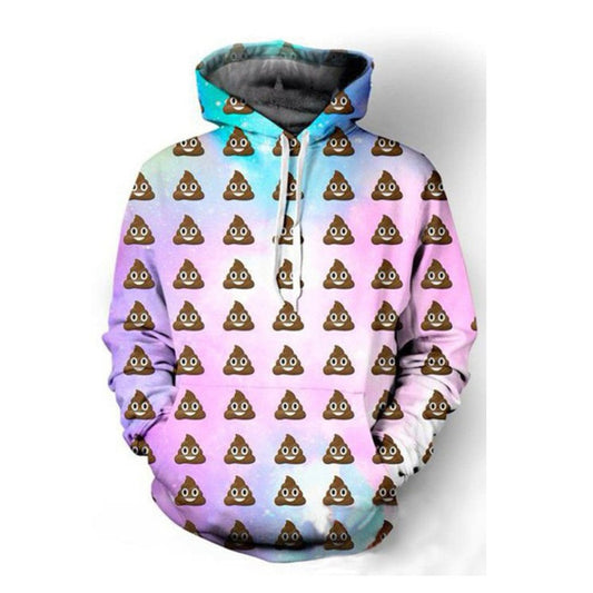 Funny Poop Emoji Hoodie