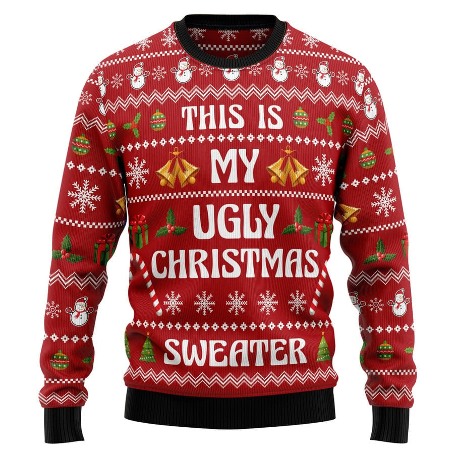 Funny This Is My Ugly Christmas Sweater