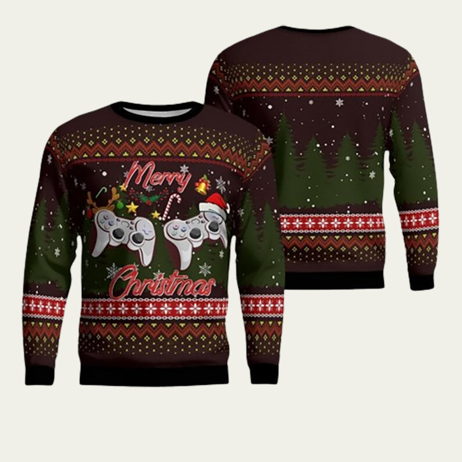 Gamer Game Console Ugly Christmas Sweater