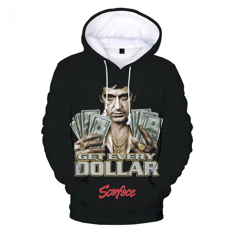 Get Every Dollar Scarface Hoodie