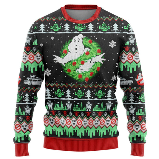 Ghostbuster Ugly Christmas Sweater