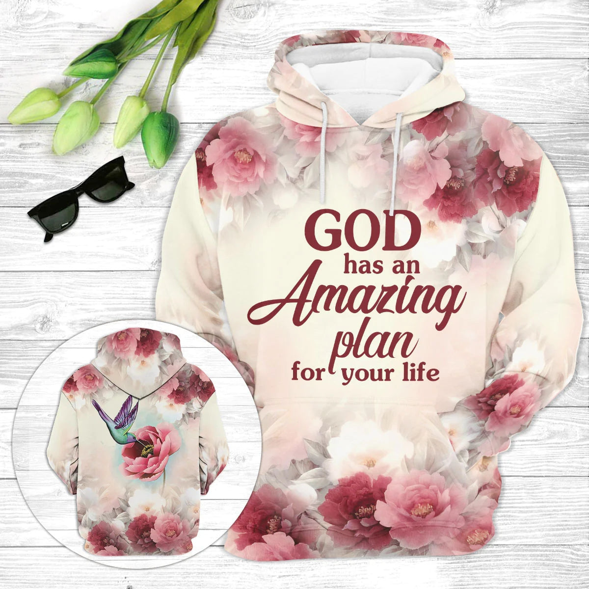 God Has An Amazing Plan For Your Life Christian Jesus Hoodie