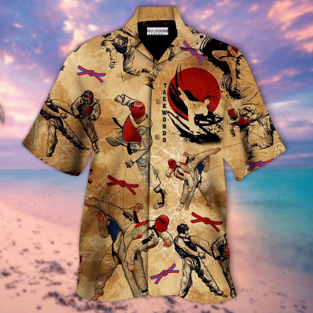Taekwondo Hawaiian Shirt