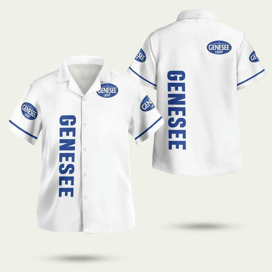 Genesee Light Beer Hawaiian Shirt