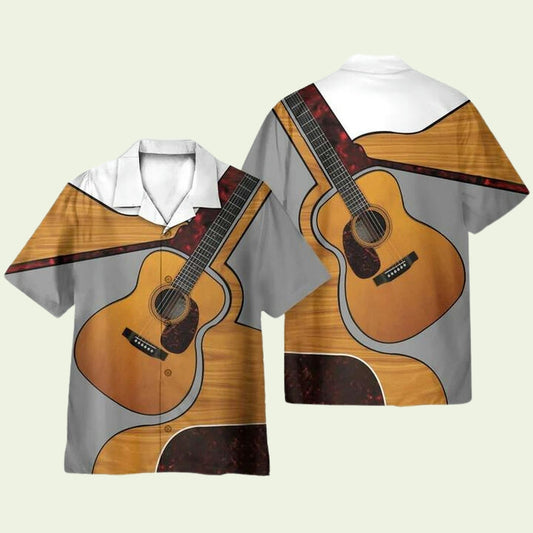 Classic Guitar Cosplay Hawaiian Shirt