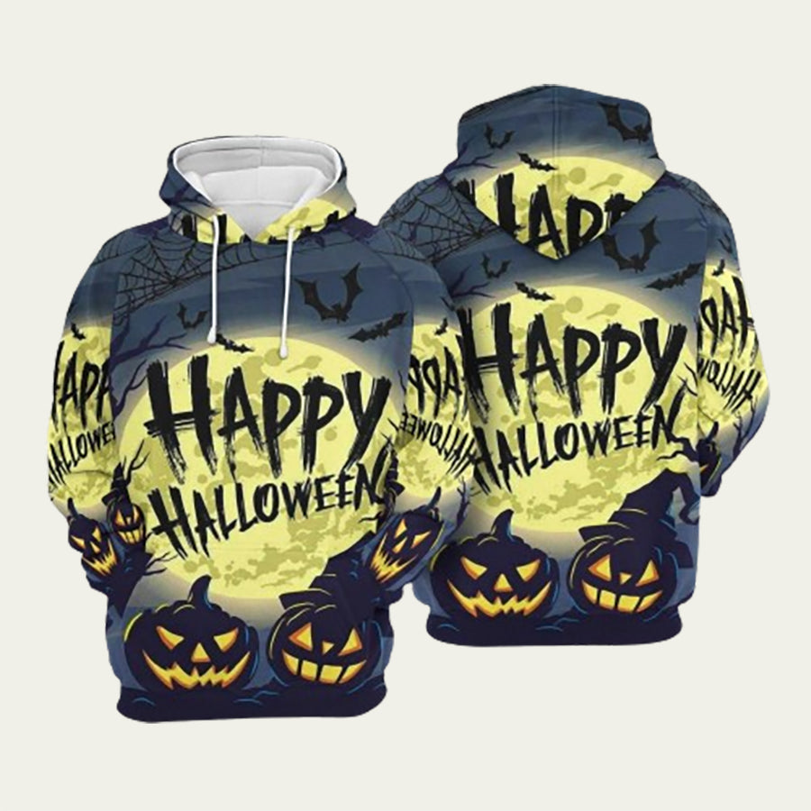 Happy Pumpkin Halloween Hoodie