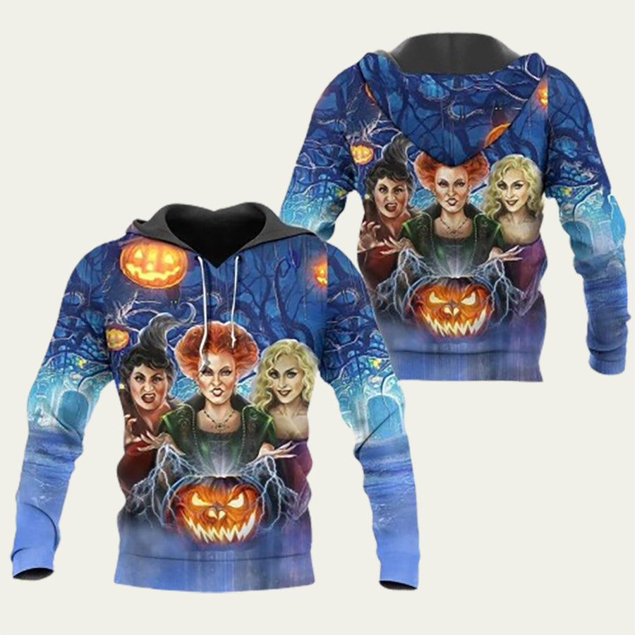 Hocus Pocus Halloween Sanderson Sisters Hoodie