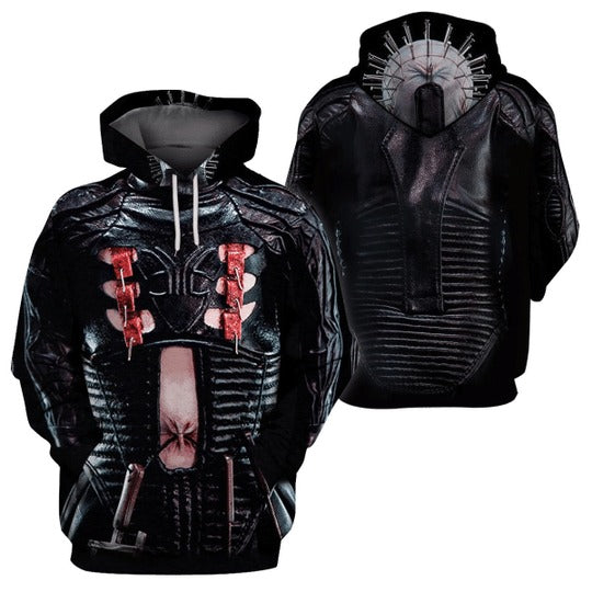 Horror Movie Pinhead Hellraiser Hoodie