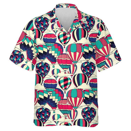 Hot Air Balloon Hawaiian Shirt