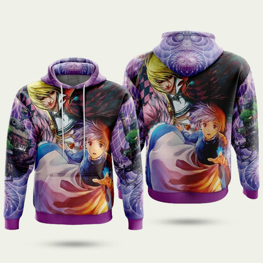 Howls Moving Castle Studio Ghibli Hoodie